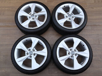 18" Alu kola = 5x112 = AUDI A3 2020+ = ZIMNÍ SKORO NOVÉ - 1