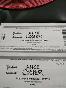 Vstupenky na Alice Cooper