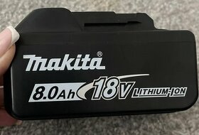 Makita akumulátor 18V 8,0Ah / BL1880B - 1