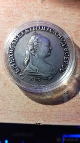 1 rubel Elisabet 1757 - 1