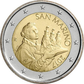 pamätné € mince, euromince, San Marino, Vatican a Monaco