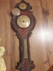 Nastene hodiny barometer