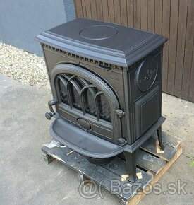 Liatinové kachle Jotul F 3 CB čierný lak