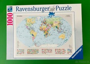 Ravensburger Puzzle 1000, THE WORLD - 1