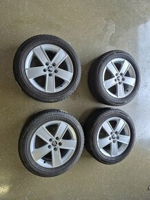 ALU DISKY r15 5x100 ET38 orginál ŠKODA - 1