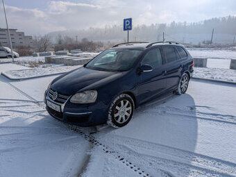 VW Golf V Variant, 1.9TDI, 77kW, tmavomodrá metalíza, 2007