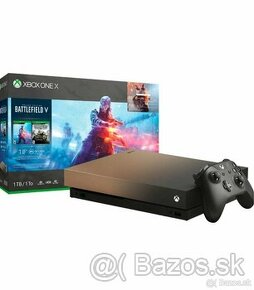 Predám alebo VYMENIM Xbox one X 4K 1T BATTLEFIELD EDITION