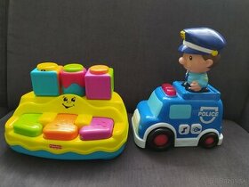 Policajné auto, klavír