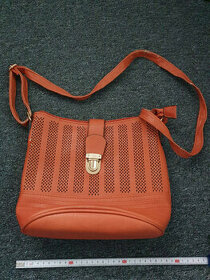 oranžová crossbody kabelka