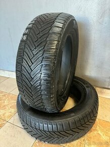 Pneumatiky celorocne 2ks 215/60R16 Michelin Alpin 6 - 1