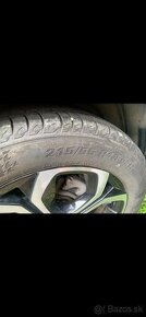 Kumho 215/55 r18 malo jazdene 4ks letné