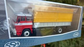 LIAZ 100.05 ČSAD Valník - SSM 1:43 + ČSAD spojler