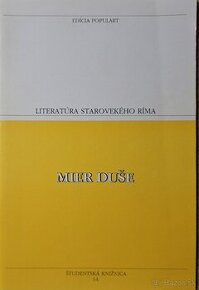 Mier duše - Marcus Tullius Cicero a Lucius Annaeus Seneca