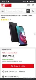 Predám / Vymením MOTO G30 128GB