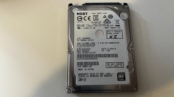 HDD disk 2,5 1TB 7200 RPM notebook