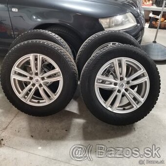 Zimná sada 5x112 R17 pneu NOKIAN 8 mm a 6,5 mm dezén