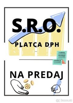 PREDÁM S.R.O. - MESAČNÝ PLATCA DPH S HISTÓRIOU + virtuáln