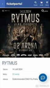 Rytmus O2 Arena 14.09.2024