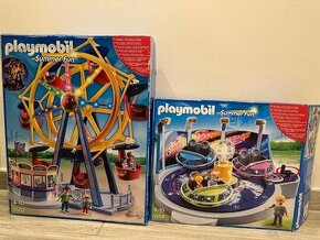 PLAYMOBIL 5554 kolotoč a 5552 Ruské koleso