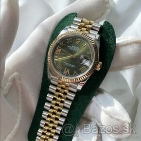 Rolex Datejust 36mm Two Tone Green