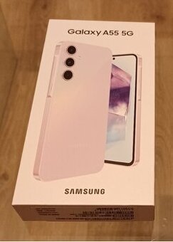 Predám nepoužívaný, nový Samsung A55 5G, 8/256GB verzia