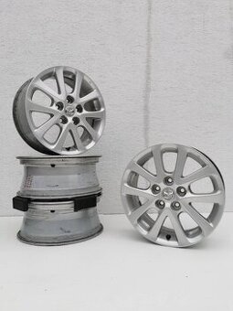 Mazda 3, 5 originál alu disky 5x100 R16 ET42 7J