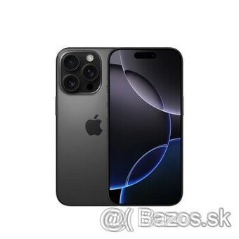 Kúpim IPhone 16 Pro 256GB Black Titanium