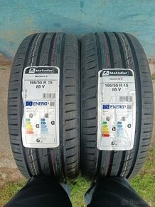 2 ks letné pneumatiky Matador 195/55 R 15