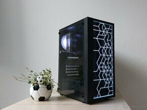 Herné pc Ryzen 5 5600X 6x3,70ghz/16GB/NVME/GTX1070 8GB