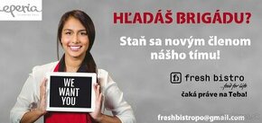 Obsluha vo FRESH BISTRE Prešov