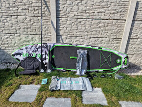 Paddleboard Funwater Green Camouflage + adaptér na kompresor - 1