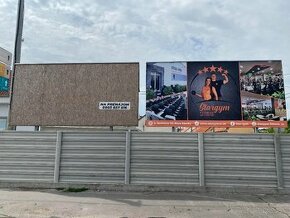 BILLBOARD -reklamná plocha v Nových Zámkoch na prenájom