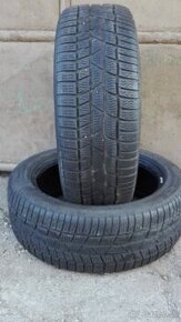 Predám 2-Zimné pneumatiky Continental WinterCont 205/50 R17