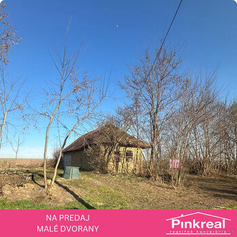 PINKREAL-na predaj, veľký, slnečný pozemok so starým domom