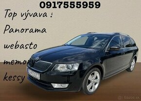 Škoda Octavia Combi 2015 1.6TDI 81kw 4x4 Plná výbava