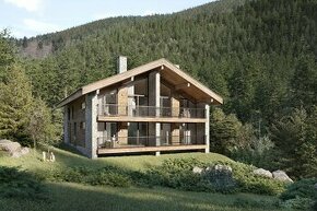 Výnimočný luxusný Chalet Trangoška so 4 apartmánmi