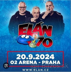 Elán 20.9.2024 Praha