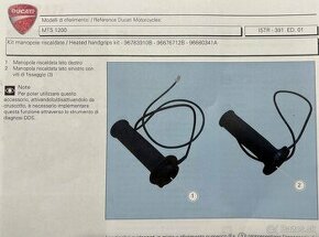 Ducati Multistrada 1200 rukovate (heated grippers)