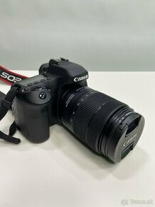 Canon 80D spoločne s príslušenstvom