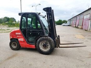 Prenajom terenneho vysokozdvizneho vozika Manitou. 2500kg. - 1