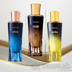 Dubajský parfém Naseem OUD , AQUA , AURA - ORIGINÁL 