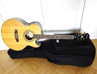 EPIPHONE PR-5E-NA ELECTRO-ACOUSTIC JUMBO NATURAL vr PÚZDRA