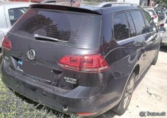 Volkswagen Golf VII 2.0 TDI 2014 variant predám ZADNE BRZDIČ