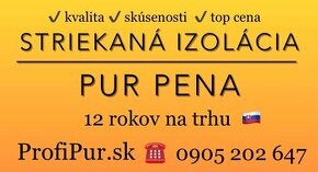 Striekaná izolácia -ProfiPur.sk.Pur pena. - 1