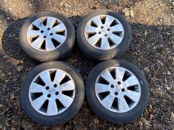 110. sada letní kola 185/60 r15 4x100 Opel - 1