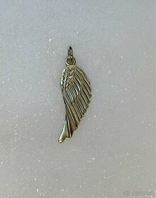 Predám zlatý prívesok anjelské krídlo - 1