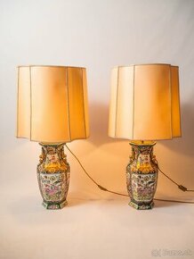 Velké čínské lampy. Ručně malované. Značené