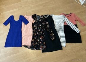 Šaty H&M, Orsay, Zara , 36, XS , S