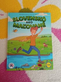 Nálepkový/zberateľský album Slovenskô ako maľované lidl