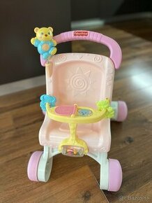 Detské chodítko - kočík Fisher Price